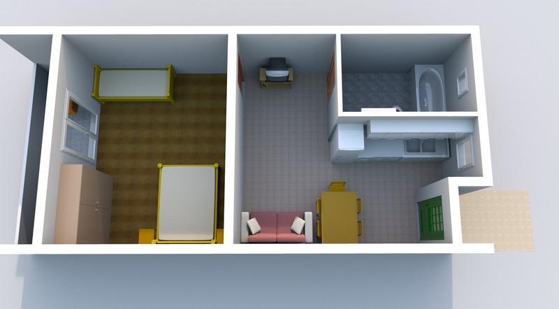 Apartments Bonaca 波达卡 外观 照片