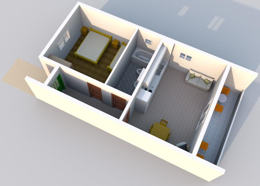 Apartments Bonaca 波达卡 外观 照片